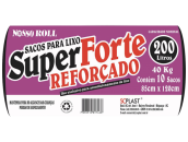 SACO DE LIXO SUPER FORTE 200L